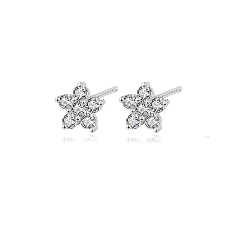 Solid S925 Silver Adelaide Earrings