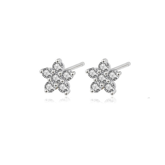 Solid S925 Silver Adelaide Earrings