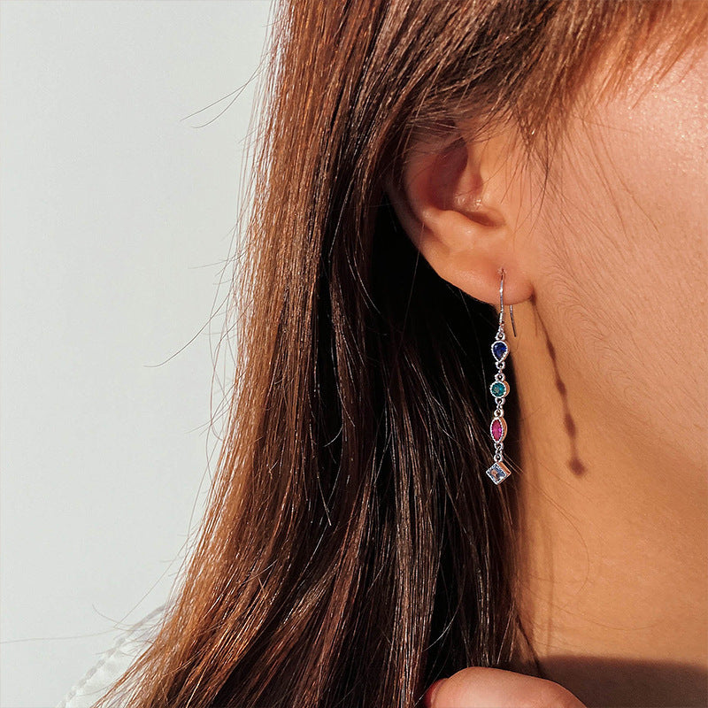 Solid S925 Silver Kaia Earrings