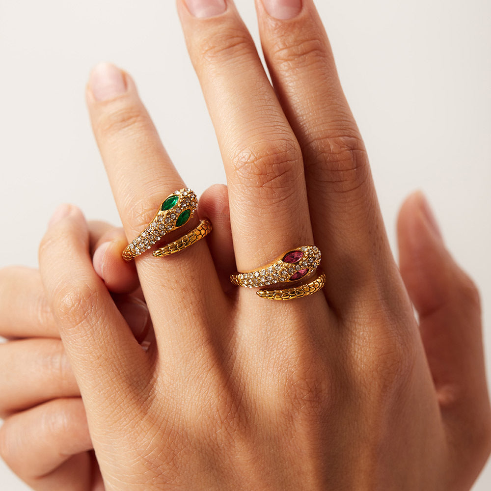 Colorful Python Rings