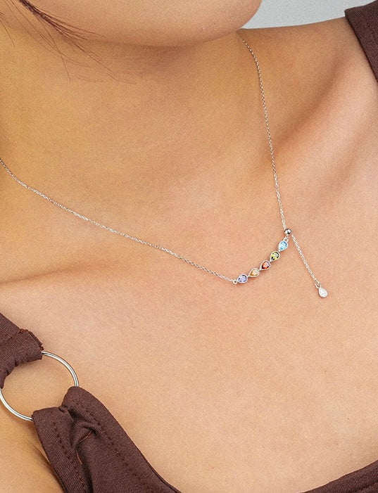 Solid S925 Silver Eden Necklace