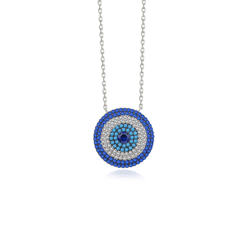 Solid S925 Silver Eye of the Creator Necklace