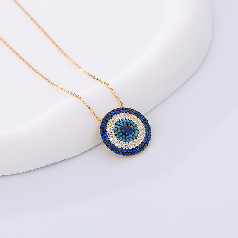 Solid S925 Silver Eye of the Creator Necklace