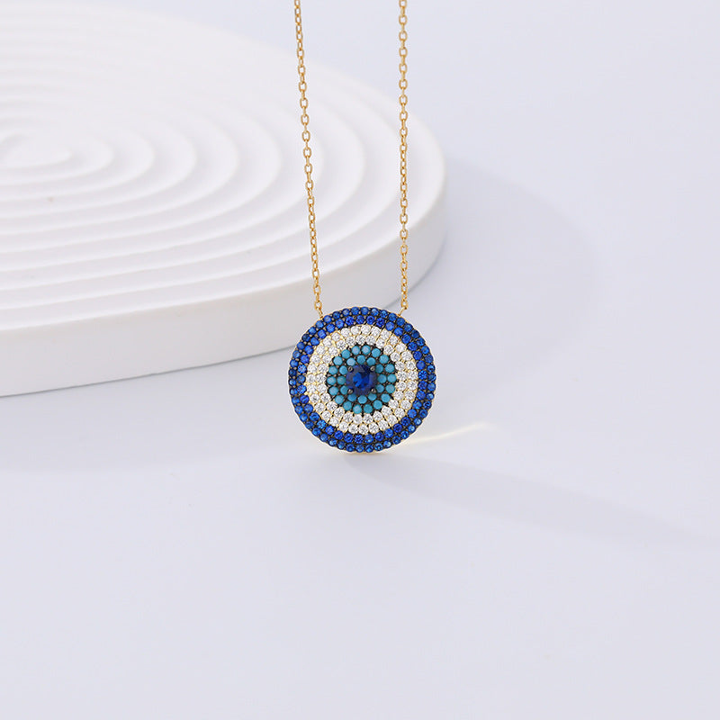 Solid S925 Silver Eye of the Creator Necklace