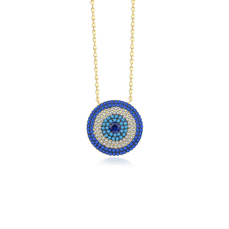 Solid S925 Silver Eye of the Creator Necklace