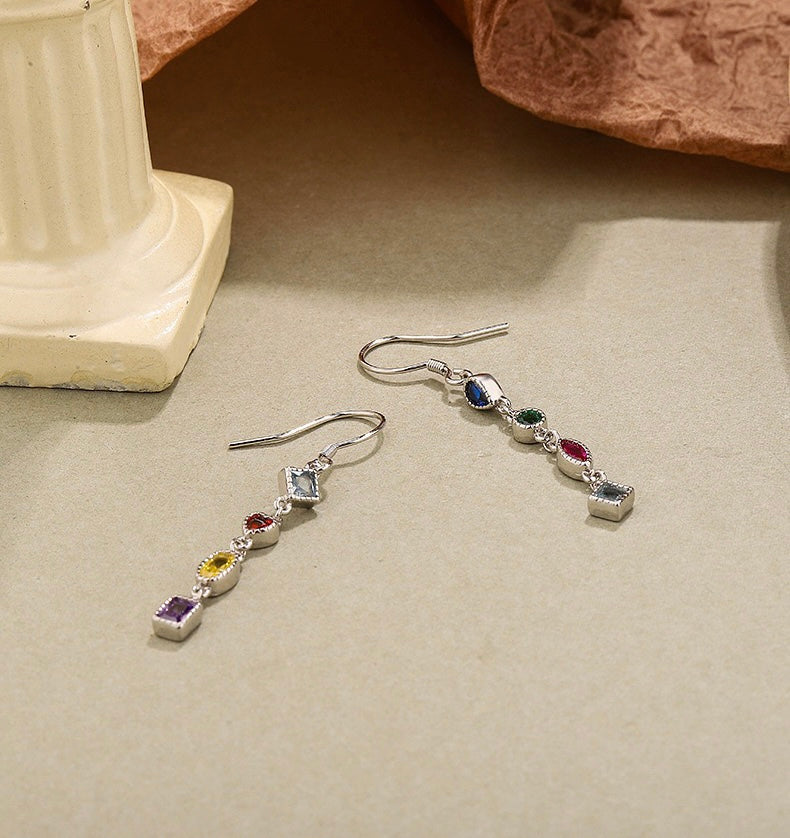 Solid S925 Silver Kaia Earrings